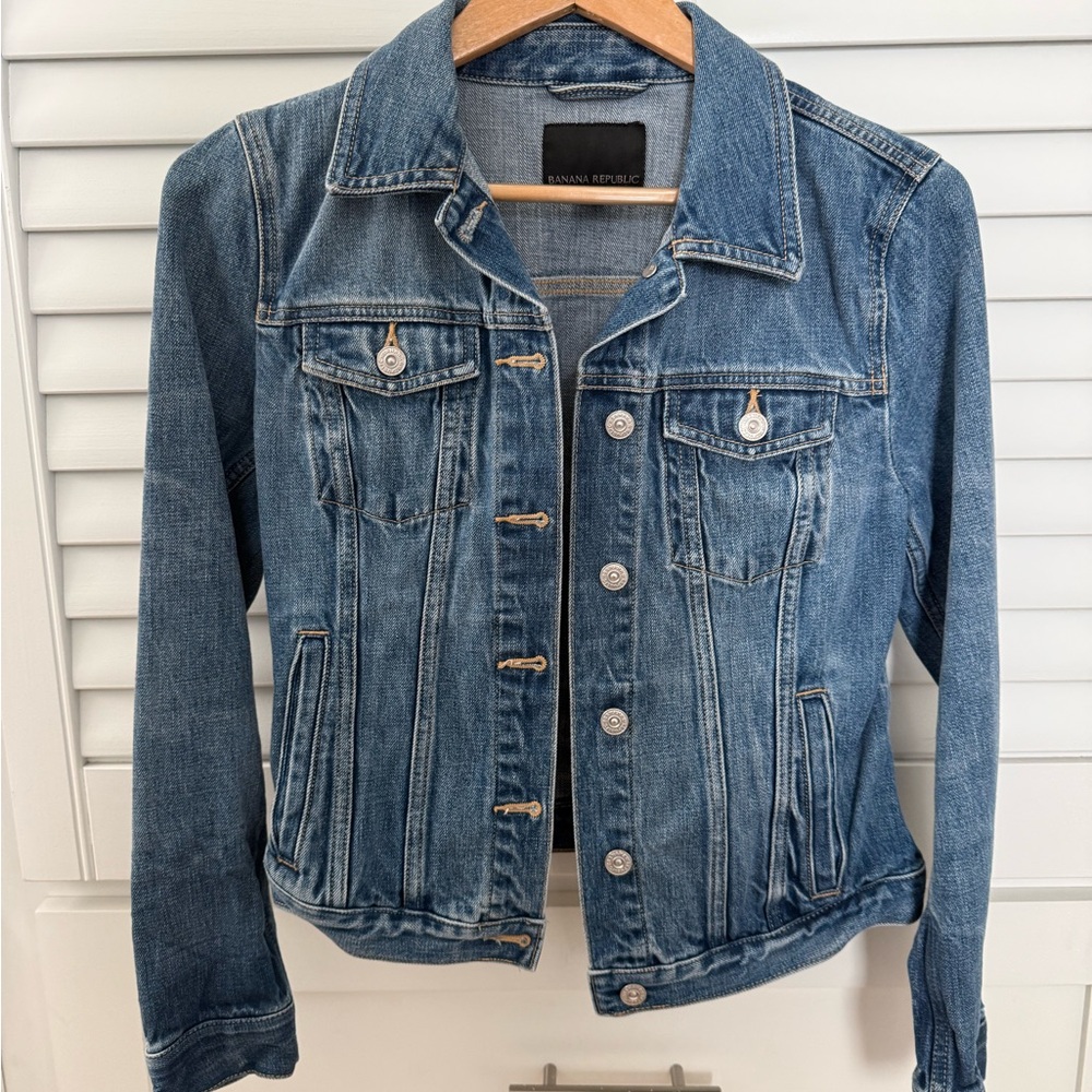 Banana Republic Medium Blue Denim Jacket